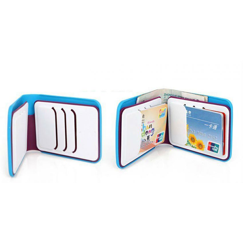 pack of 3 Aluma Silicon Plastic wallet